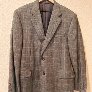 Hickey-Freeman Andover Shop San Marino 100% Cashmere Blazer Sports Coat Size 44R